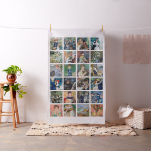 Pierre-Auguste Renoir - Masterbit Grid Collage Tyg