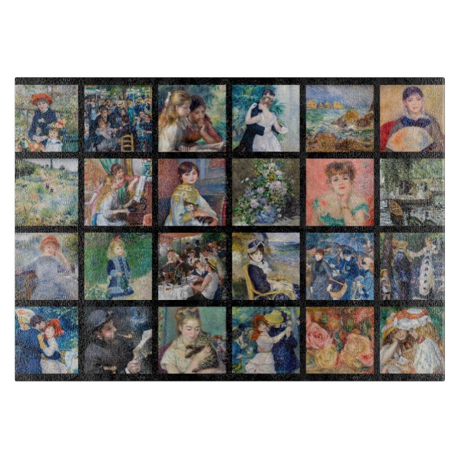 Pierre-Auguste Renoir - Masterbitar Collage (Framsidan)