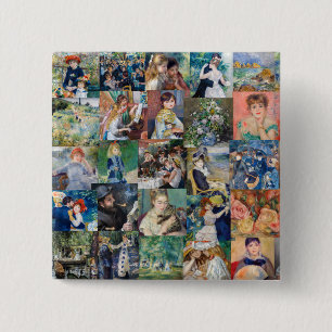 Pierre-Auguste Renoir - mästerverk Patchwork Knapp