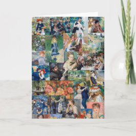 Pierre-Auguste Renoir - mästerverk Patchwork Kort