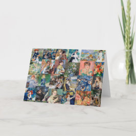 Pierre-Auguste Renoir - mästerverk Patchwork Kort