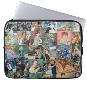 Pierre-Auguste Renoir - mästerverk Patchwork Laptop Fodral