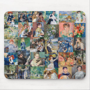 Pierre-Auguste Renoir - mästerverk Patchwork Musmatta