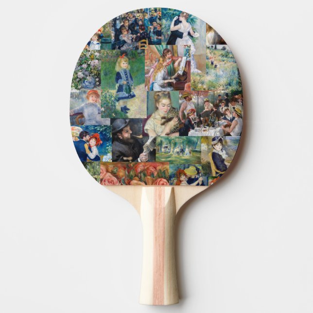 Pierre-Auguste Renoir - mästerverk Patchwork Pingisracket (Framsidan)