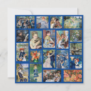 Pierre-Auguste Renoir - mästerverk Patchwork Tack Kort