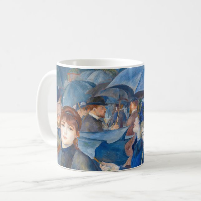 Pierre-Auguste Renoir - Paraplyerna Kaffemugg (Framsida vänster)