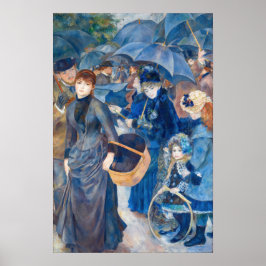 Pierre-Auguste Renoir - Paraplyerna Poster