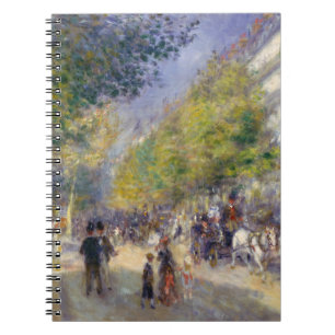 Pierre-Auguste Renoir - Paris, Grands Boulevards Anteckningsbok