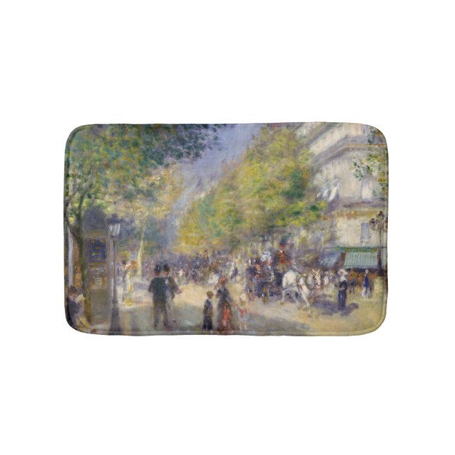 Pierre-Auguste Renoir - Paris, Grands Boulevards Badrumsmatta (Framsidan)