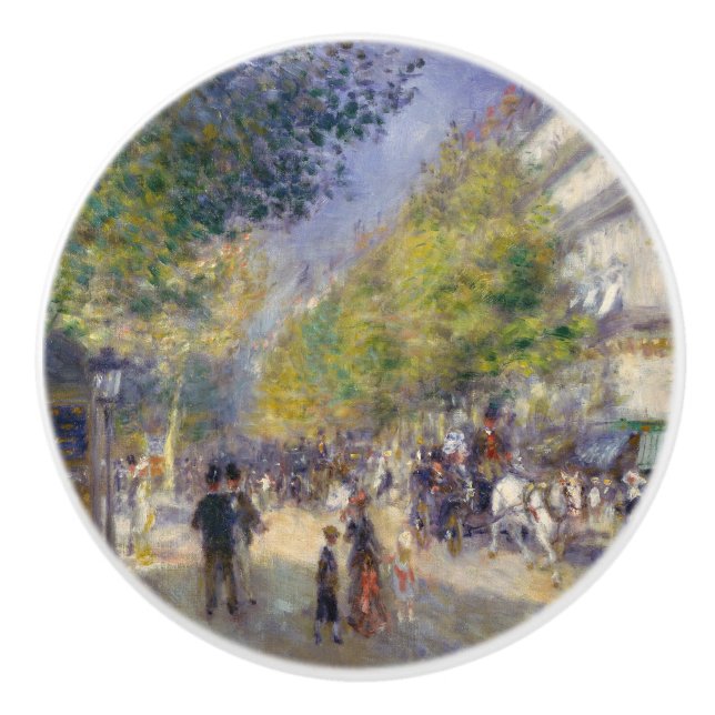 Pierre-Auguste Renoir - Paris, Grands Boulevards Knopp (Framsidan)