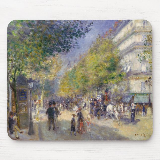 Pierre-Auguste Renoir - Paris, Grands Boulevards Musmatta (Framsidan)