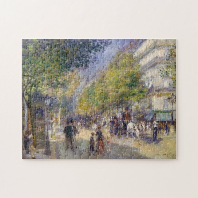 Pierre-Auguste Renoir - Paris, Grands Boulevards Pussel (Horisontell)