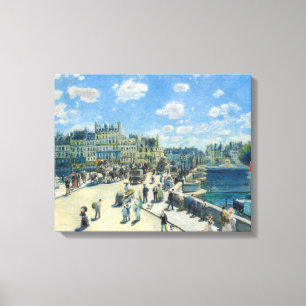 Pierre-Auguste Renoir - Paris, Pont-Neuf Canvastryck