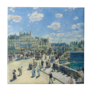 Pierre-Auguste Renoir - Paris, Pont-Neuf Kakelplatta