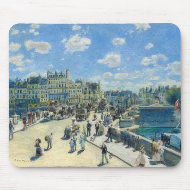Pierre-Auguste Renoir - Paris, Pont-Neuf Musmatta (Framsidan)