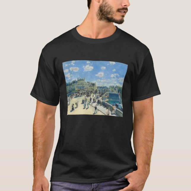 Pierre-Auguste Renoir - Paris, Pont-Neuf T Shirt (Framsida)