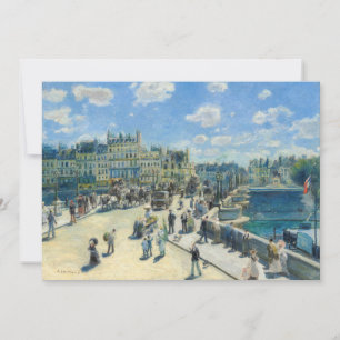 Pierre-Auguste Renoir - Paris, Pont-Neuf Tack Kort