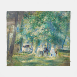 Pierre-Auguste Renoir - Party vid Saint-Cloud Fleecefilt