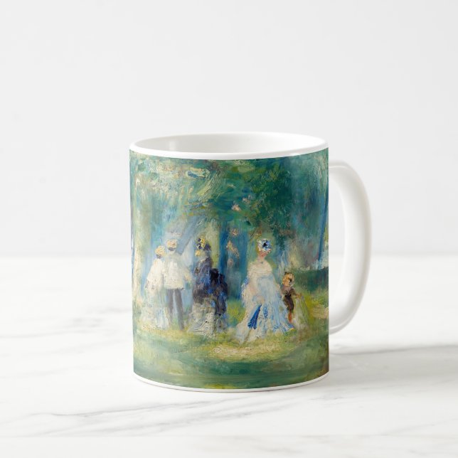 Pierre-Auguste Renoir - Party vid Saint-Cloud Kaffemugg (Framsida höger)
