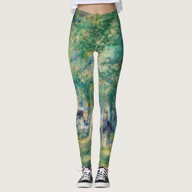 Pierre-Auguste Renoir - Party vid Saint-Cloud Leggings (Framsida)