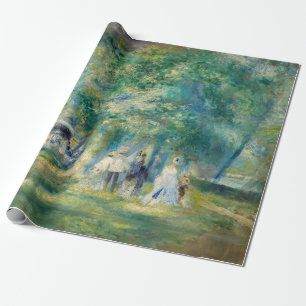 Pierre-Auguste Renoir - Party vid Saint-Cloud Presentpapper