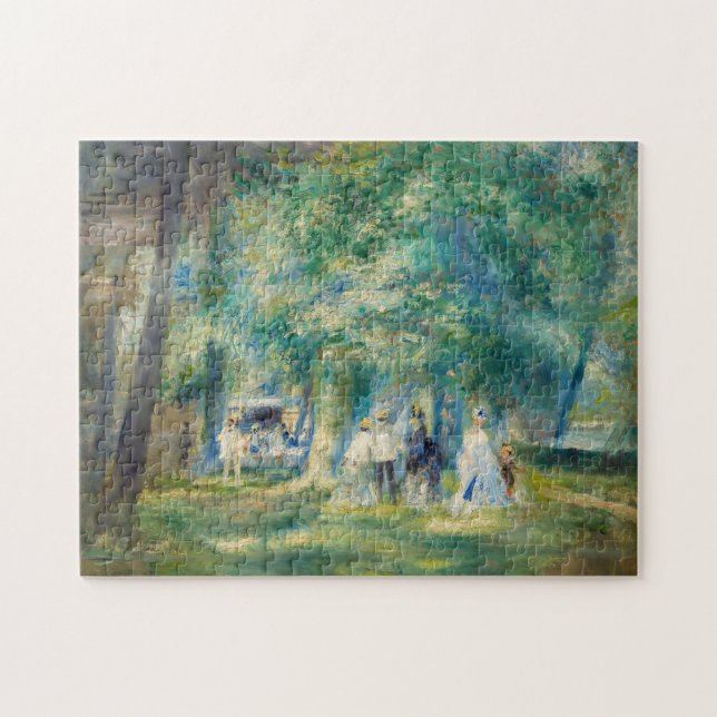 Pierre-Auguste Renoir - Party vid Saint-Cloud Pussel (Horisontell)