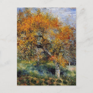 Pierre-Auguste Renoir- Pear Träd Vykort