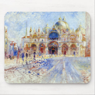 Pierre Auguste Renoir Piazza San Marco, Venedig Musmatta