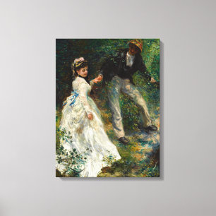 Pierre-Auguste Renoir - Promenaden Canvastryck