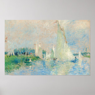 Pierre-Auguste Renoir - Regatta i Argenteuil Poster
