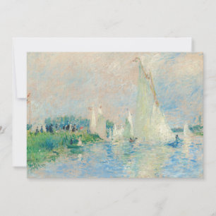 Pierre-Auguste Renoir - Regatta i Argenteuil Tack Kort