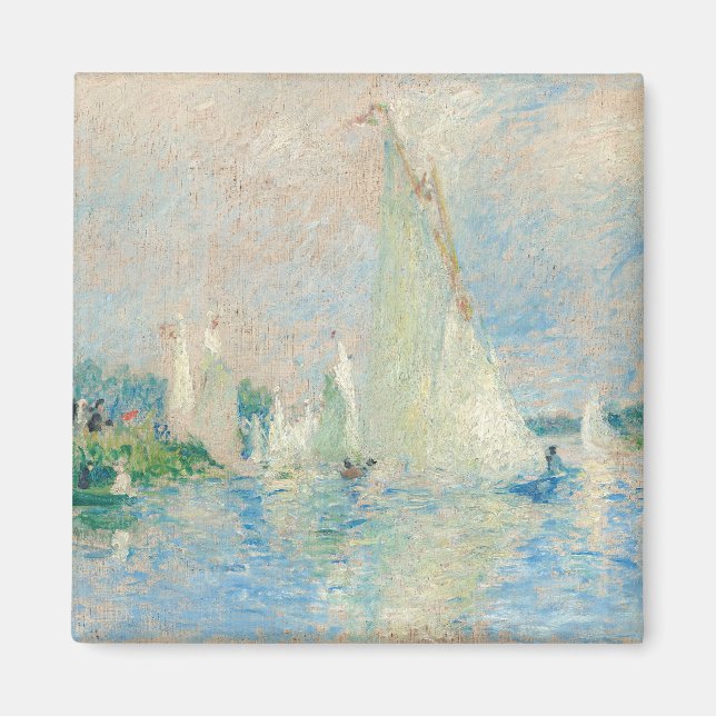 Pierre-Auguste Renoir - Regatta vid Argenteuil Magnet (Framsidan)