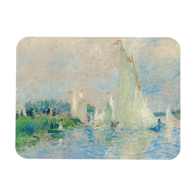 Pierre-Auguste Renoir - Regatta vid Argenteuil Magnet (Horisontell)
