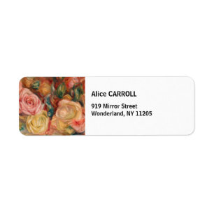 Pierre-Auguste Renoir - Ro Returadress Etikett