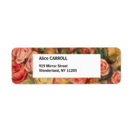 Pierre-Auguste Renoir - Ro Returadress Etikett