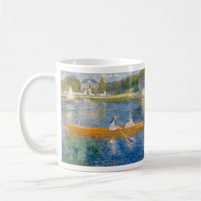 Pierre-Auguste Renoir - Roddbåten Kaffemugg (Vänster)