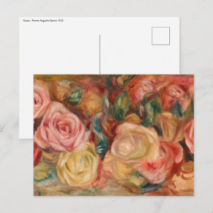 Pierre-Auguste Renoir - Rosor Vykort