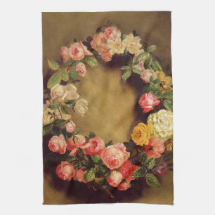 Pierre-Auguste Renoir - Rosornas Krona Kökshandduk