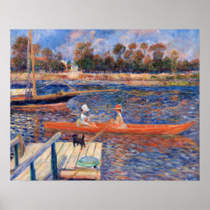 Pierre-Auguste Renoir - Seine vid Argenteuil Poster