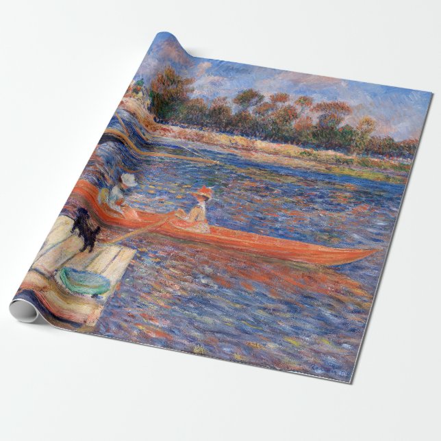 Pierre-Auguste Renoir - Seinen i Argentina Presentpapper (Utrullad)
