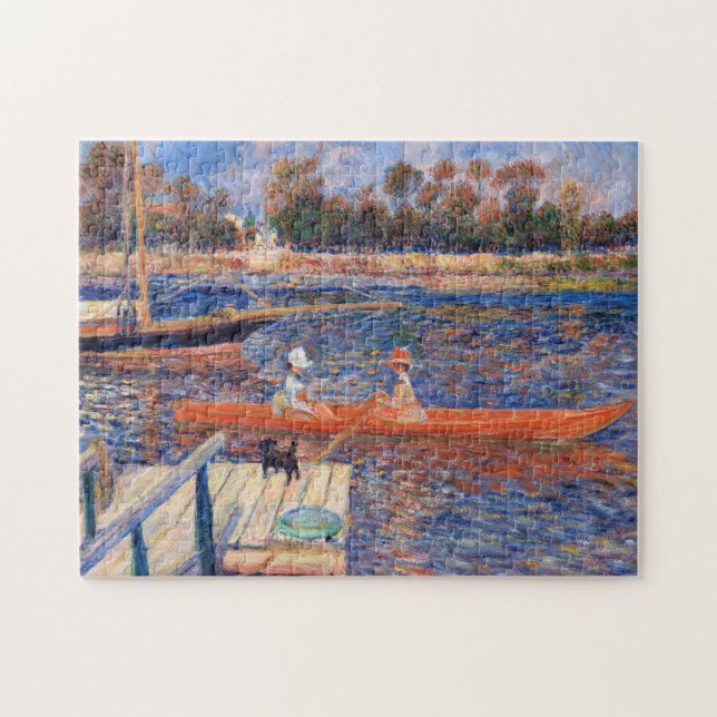 Pierre-Auguste Renoir - Seinen i Argentina Pussel (Horisontell)