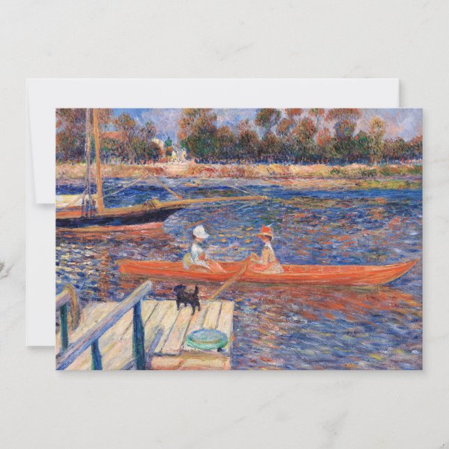 Pierre-Auguste Renoir - Seinen i Argentina Tack Kort (Framsida)