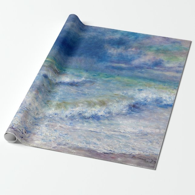 Pierre-Auguste Renoir - Sjölandskap Presentpapper (Utrullad)