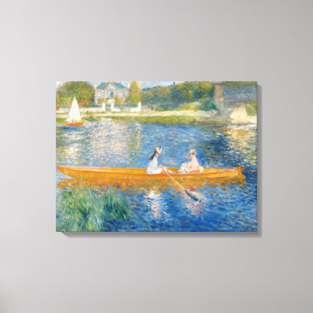 Pierre-Auguste Renoir - Skeppet Canvastryck (Framsida)