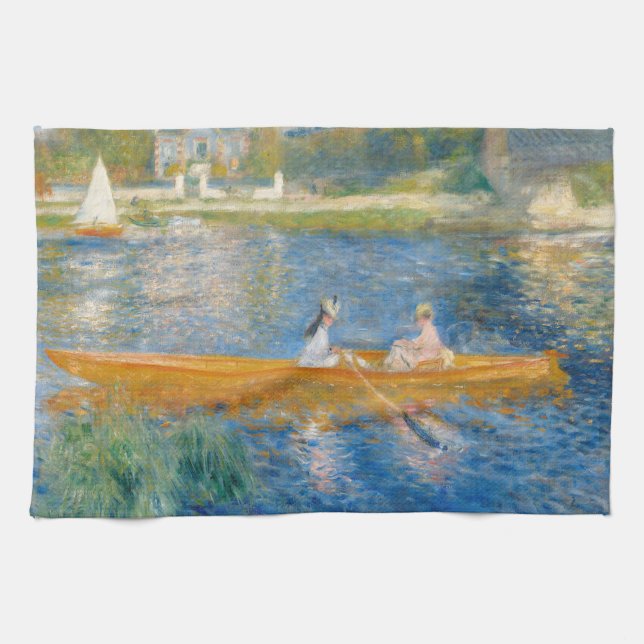 Pierre-Auguste Renoir - Skiff Kökshandduk (Horisontell)
