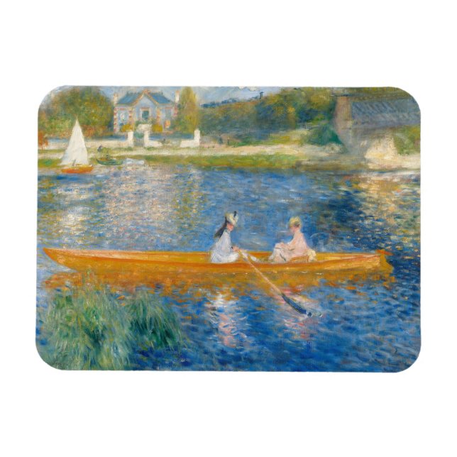 Pierre-Auguste Renoir - Skiff Magnet (Horisontell)
