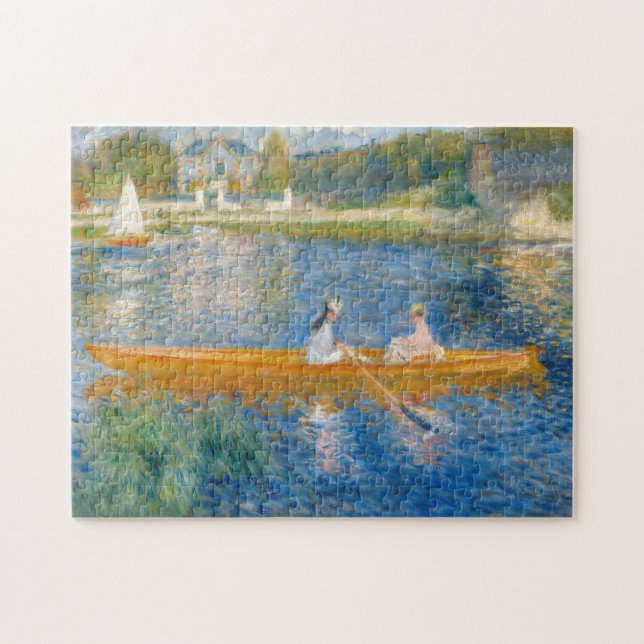 Pierre-Auguste Renoir - Skiff Pussel (Horisontell)