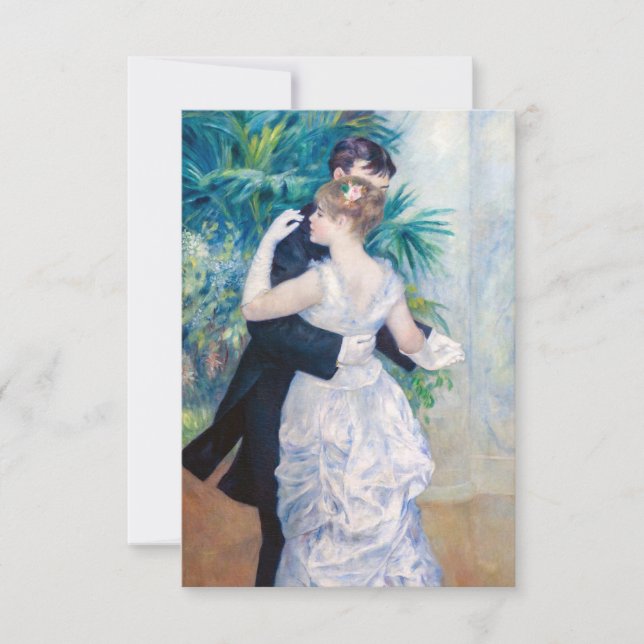 Pierre-Auguste Renoir - Stad Dans Tack Kort (Framsida)