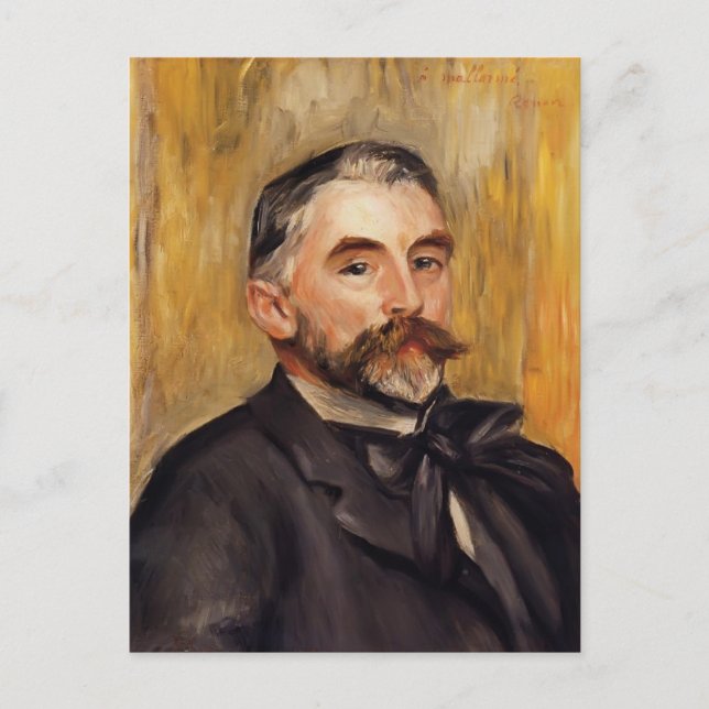 Pierre-Auguste Renoir- Stephane Mallarme Vykort (Framsida)
