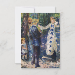 Pierre-Auguste Renoir - Svängning Tack Kort